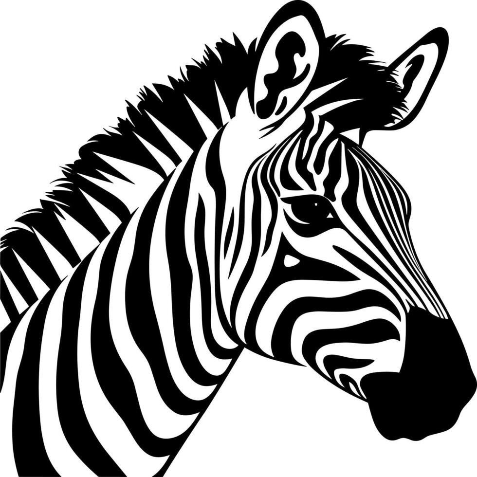 modieus zebra huid patroon achtergrond vector. zwart en wit lijn Golf abstract achtergrond. vector