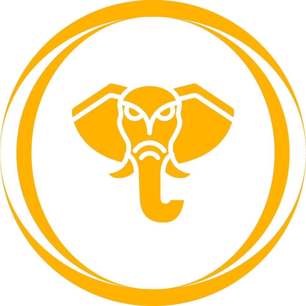 olifant vector pictogram