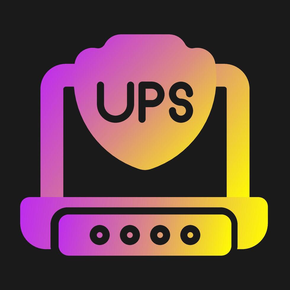 ups vector icoon