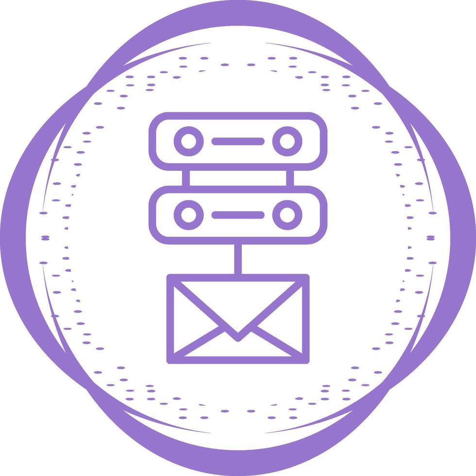 e-mail server vector icoon