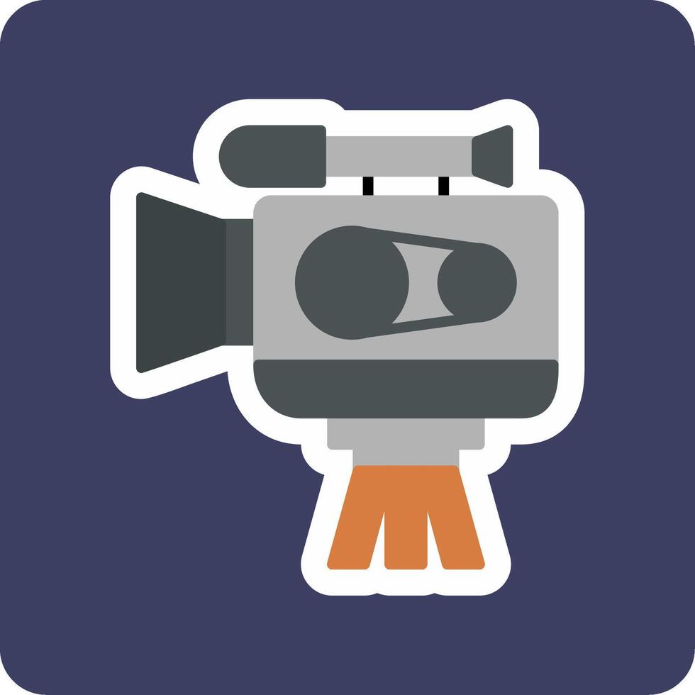 videocamera vector pictogram