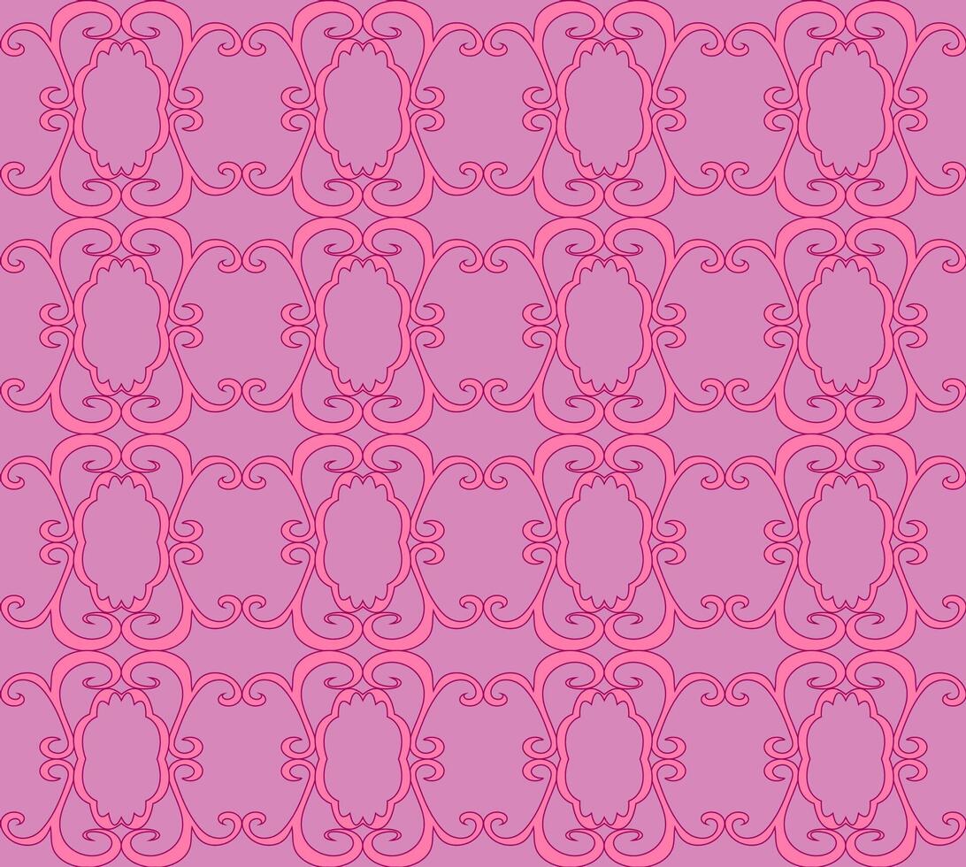 roze abstract naadloos monochroom patroon vector