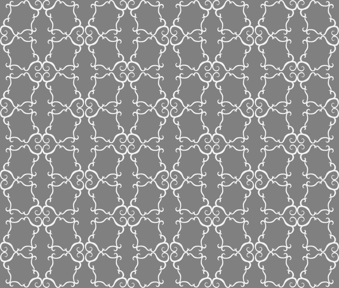 naadloos structuur in de het formulier van een abstract monochroom patroon Aan een grijs achtergrond vector
