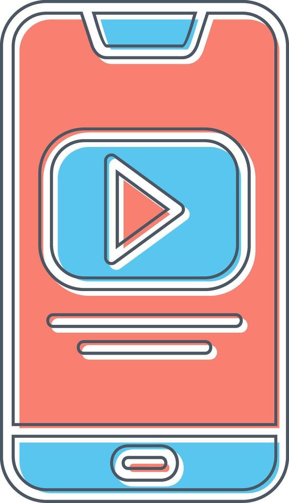 speel video vector pictogram