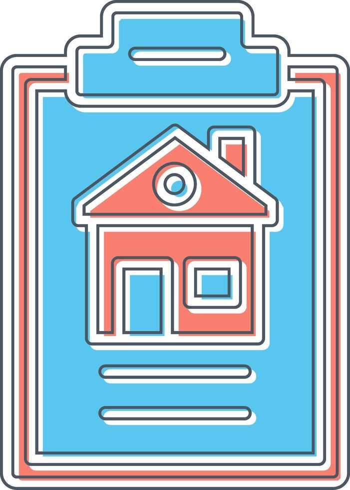 huis voorbeeld vector icoon