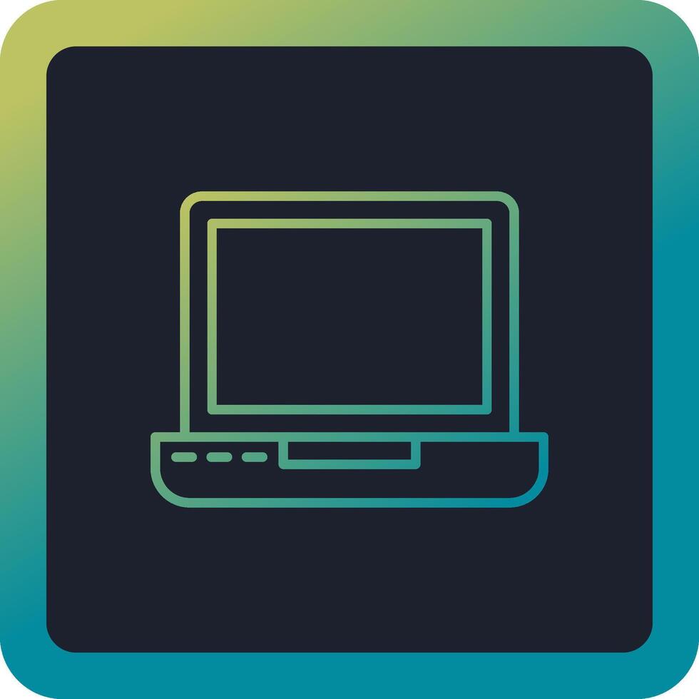 laptop vector pictogram