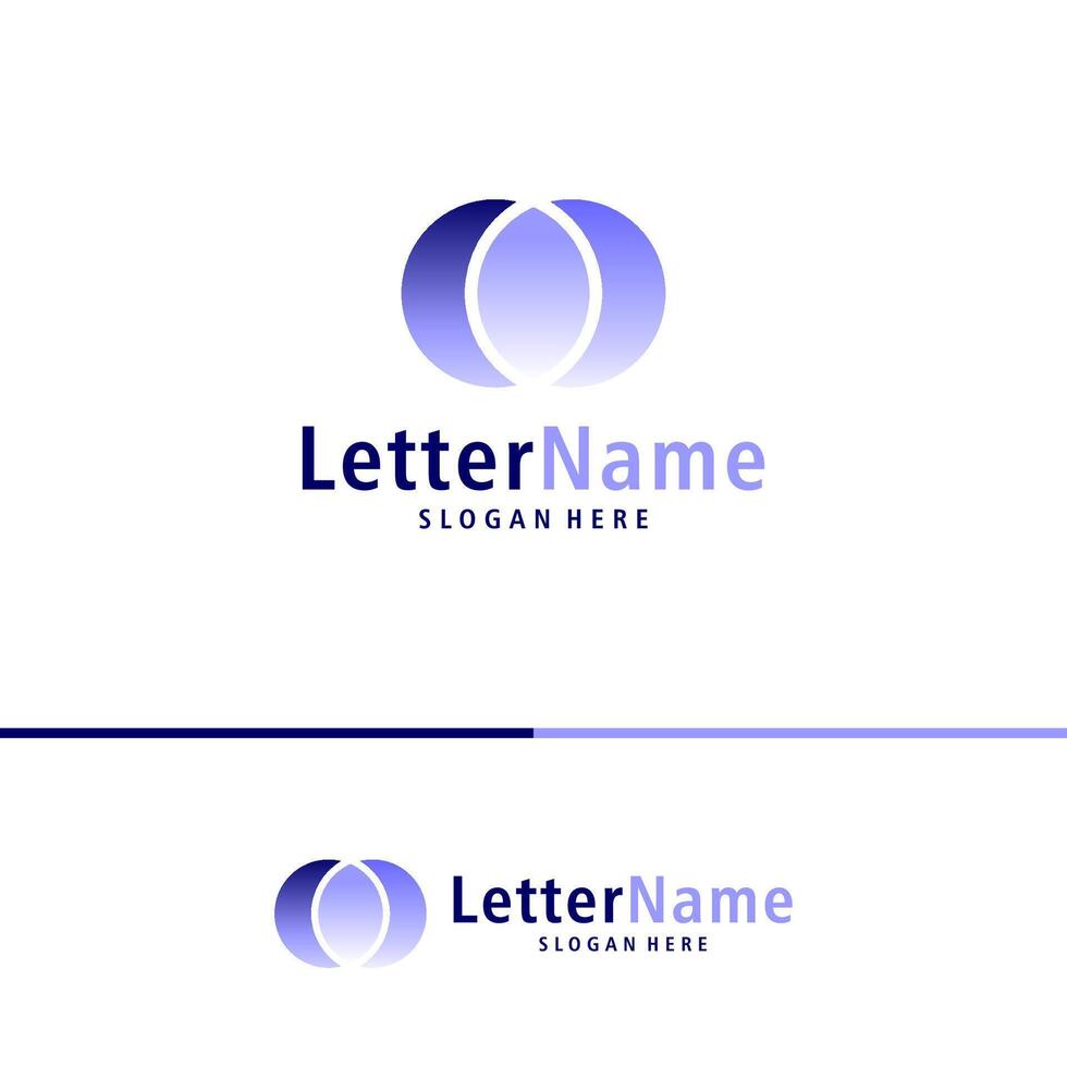 modern brief m logo ontwerp vector. creatief m logo concepten sjabloon vector