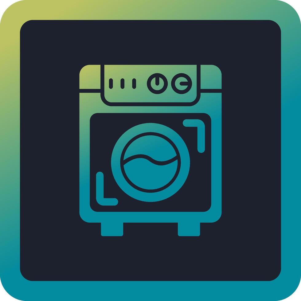 wasmachine vector pictogram