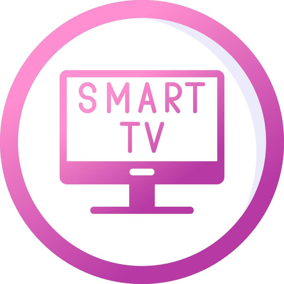 smart tv vector icoon