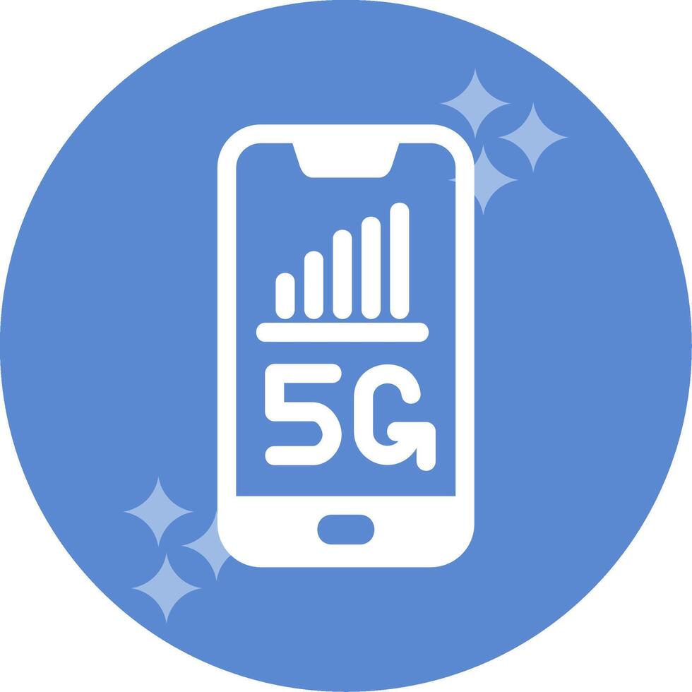 5g smartphone vector icoon