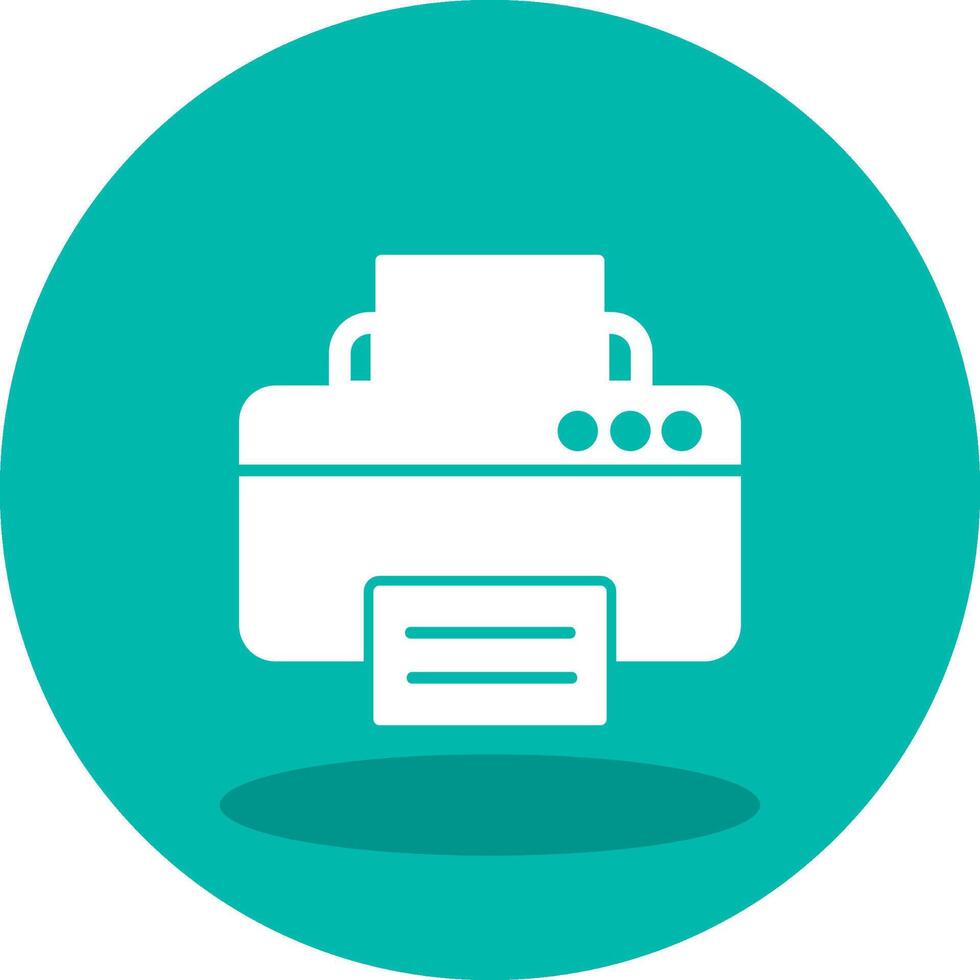 printer vector pictogram