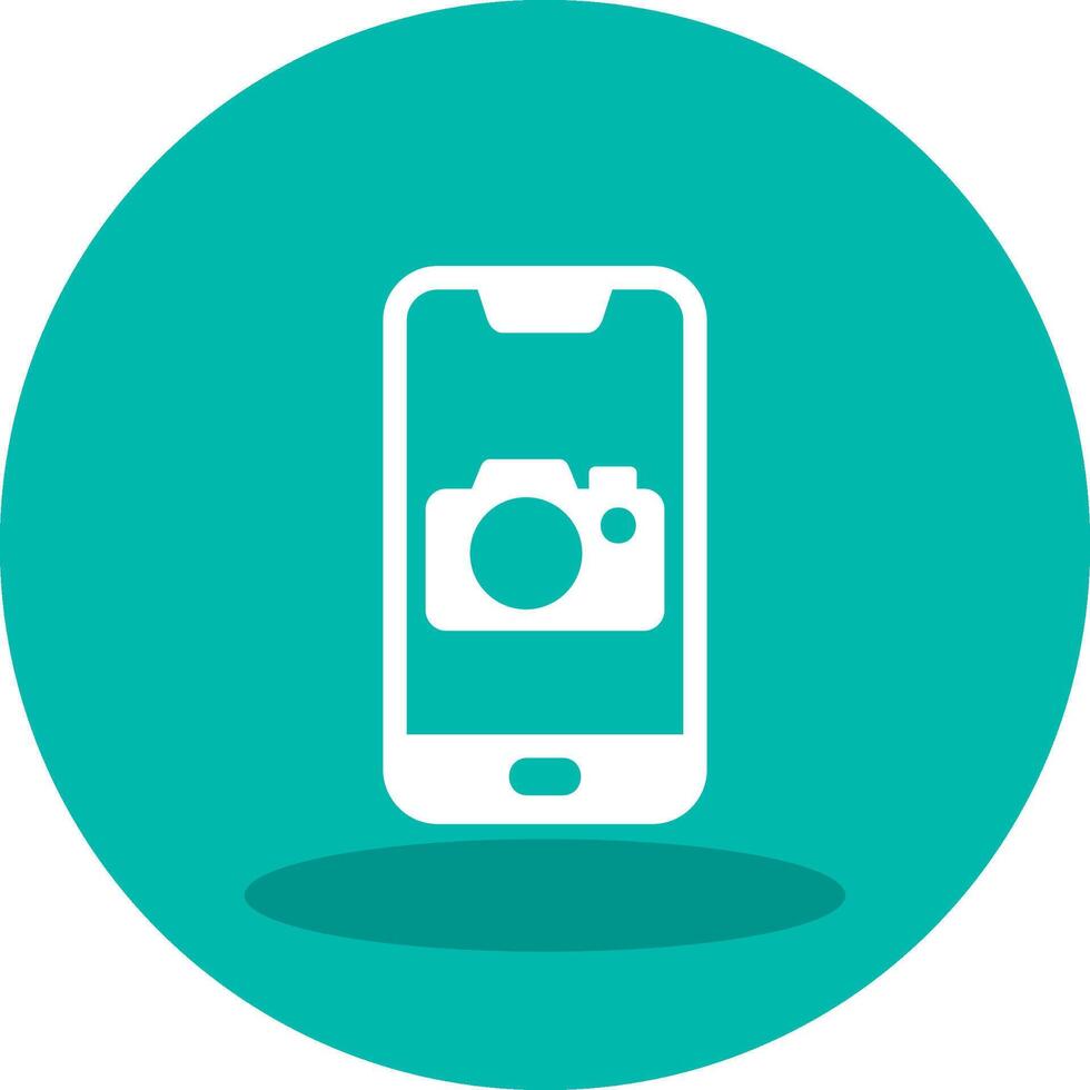 smartphone camera vector icoon