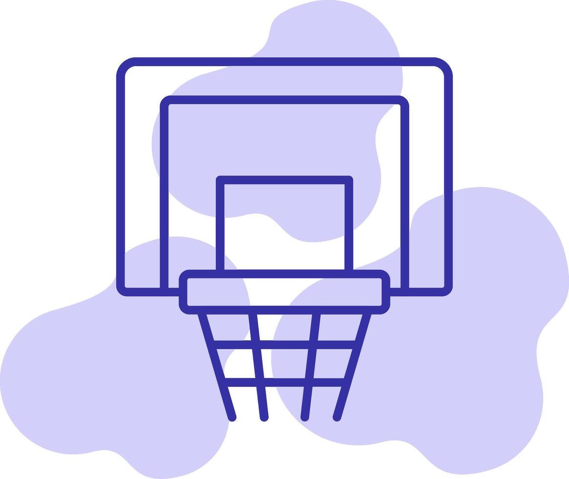 basketbal hoepel vector icoon