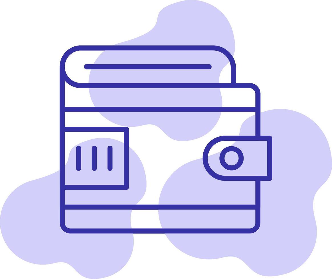 portemonnee vector pictogram