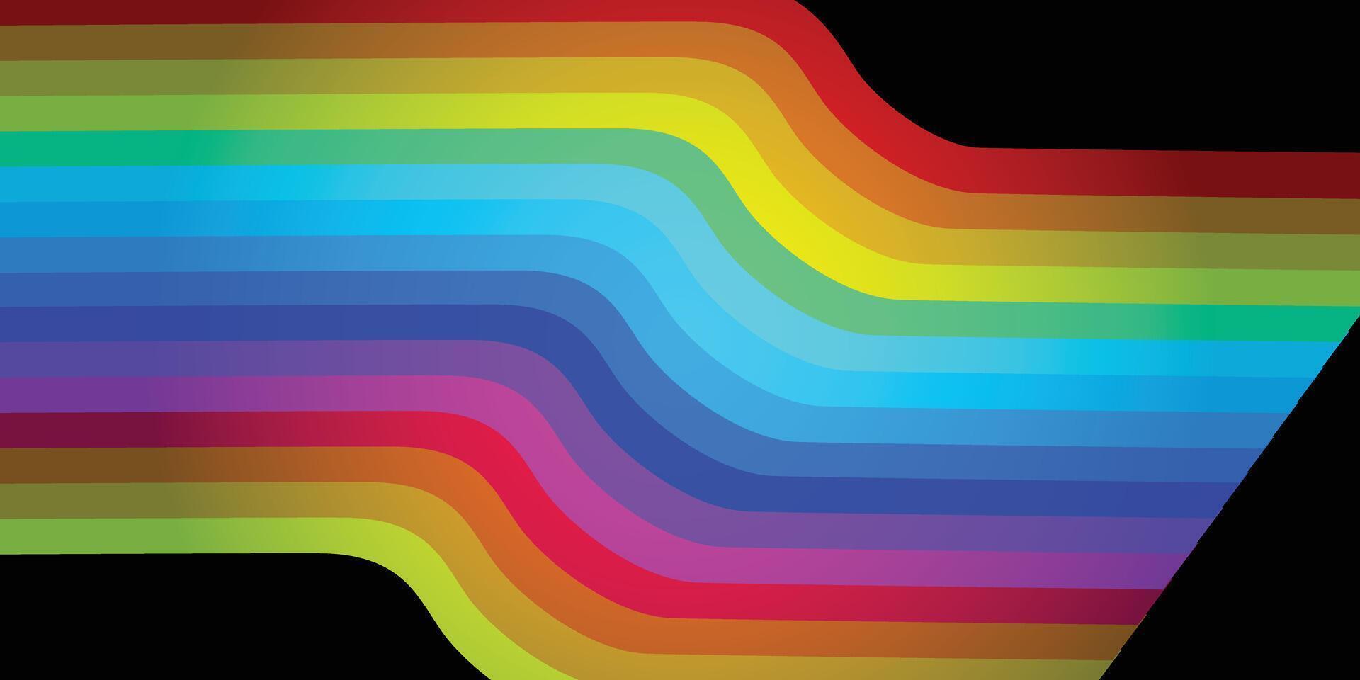 regenboog multi kleur vector illustratie voor achtergrond ontwerp.