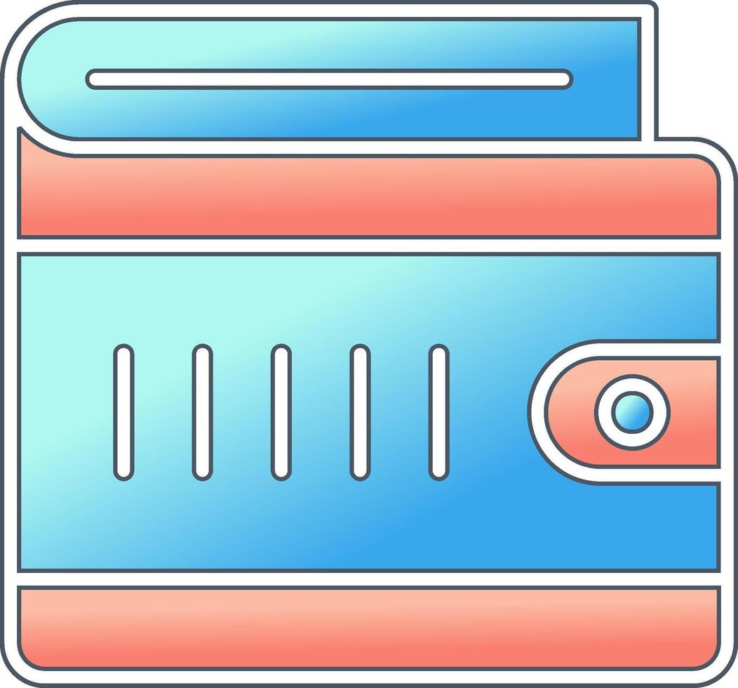 portemonnee vector pictogram