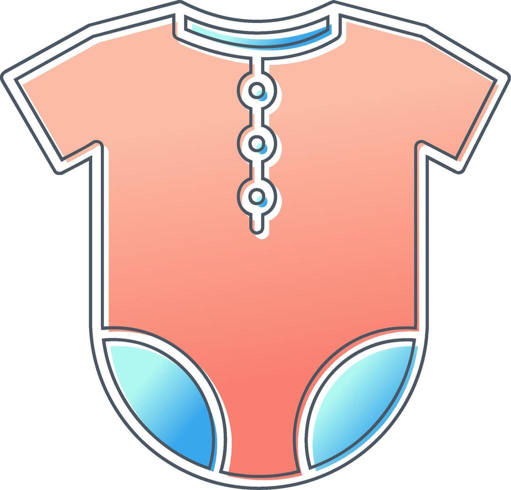 baby kleding vector icoon