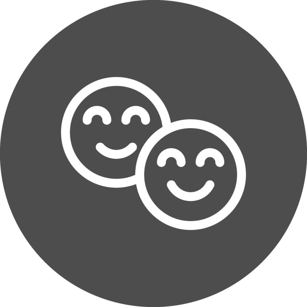 smiley creatief icoon ontwerp vector