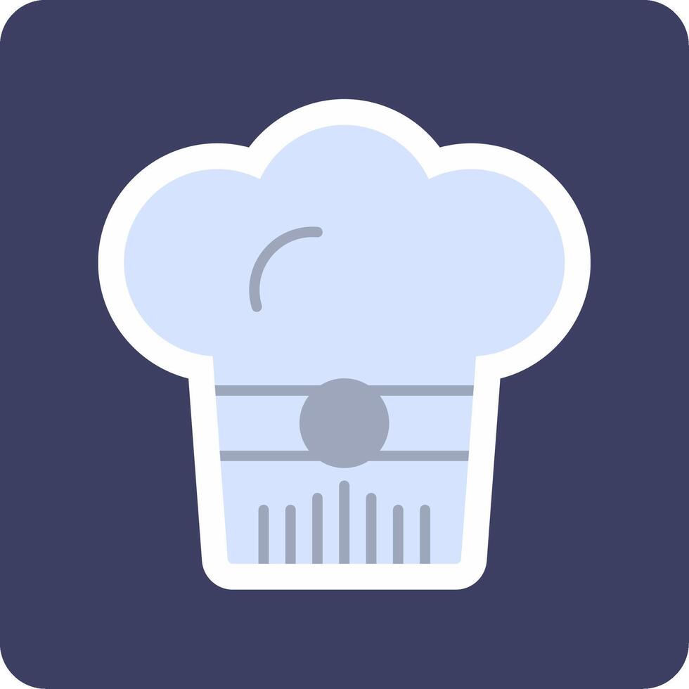 chef hoed vector icon