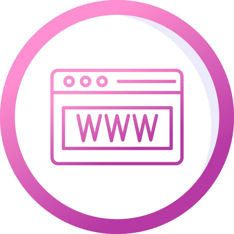 web browser vector icoon