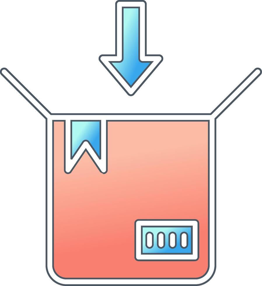 pakket vector pictogram