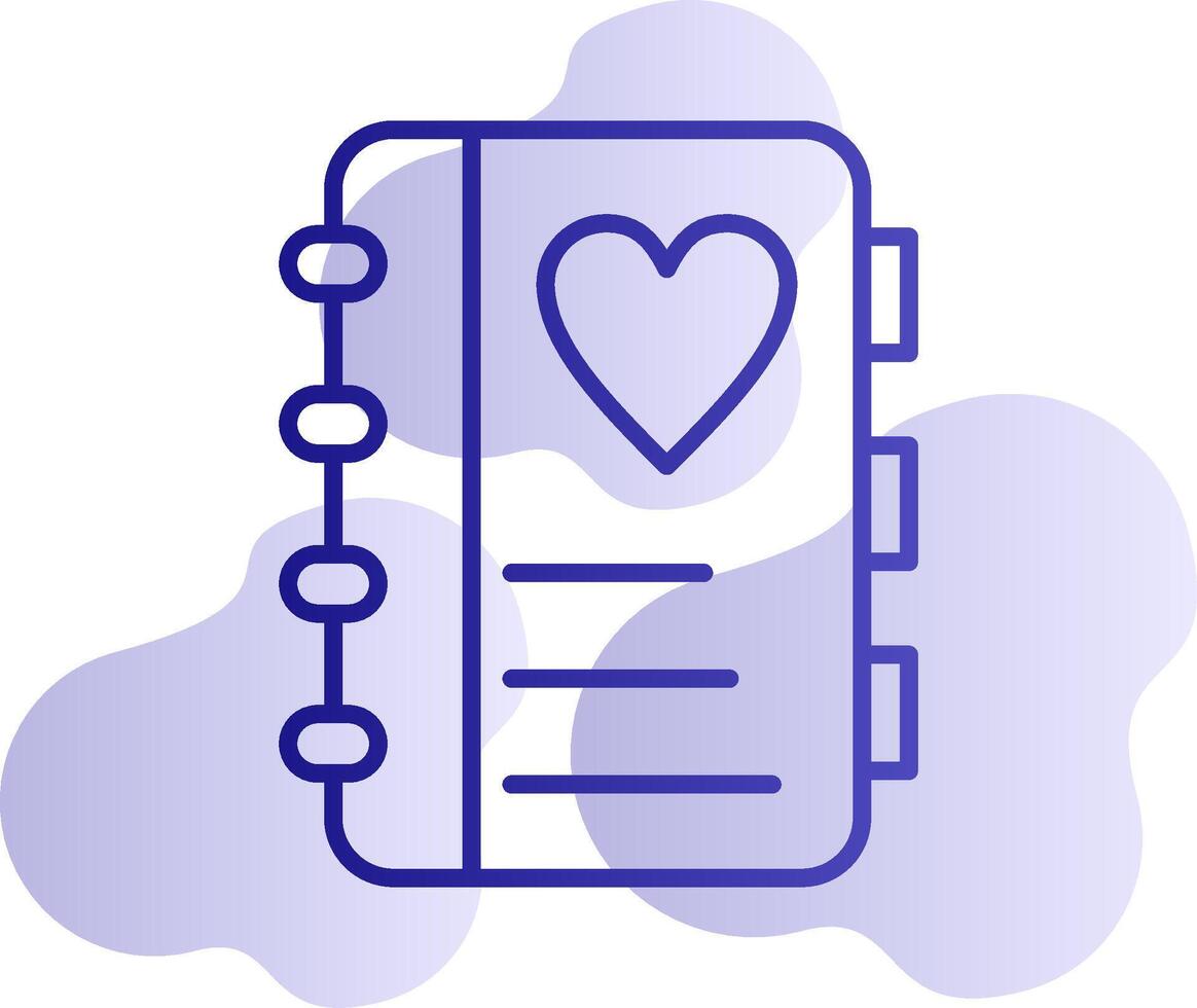 notebook vector pictogram