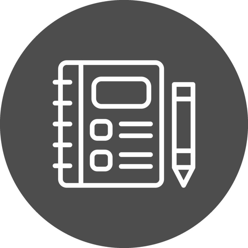 logboek creatief icoon ontwerp vector