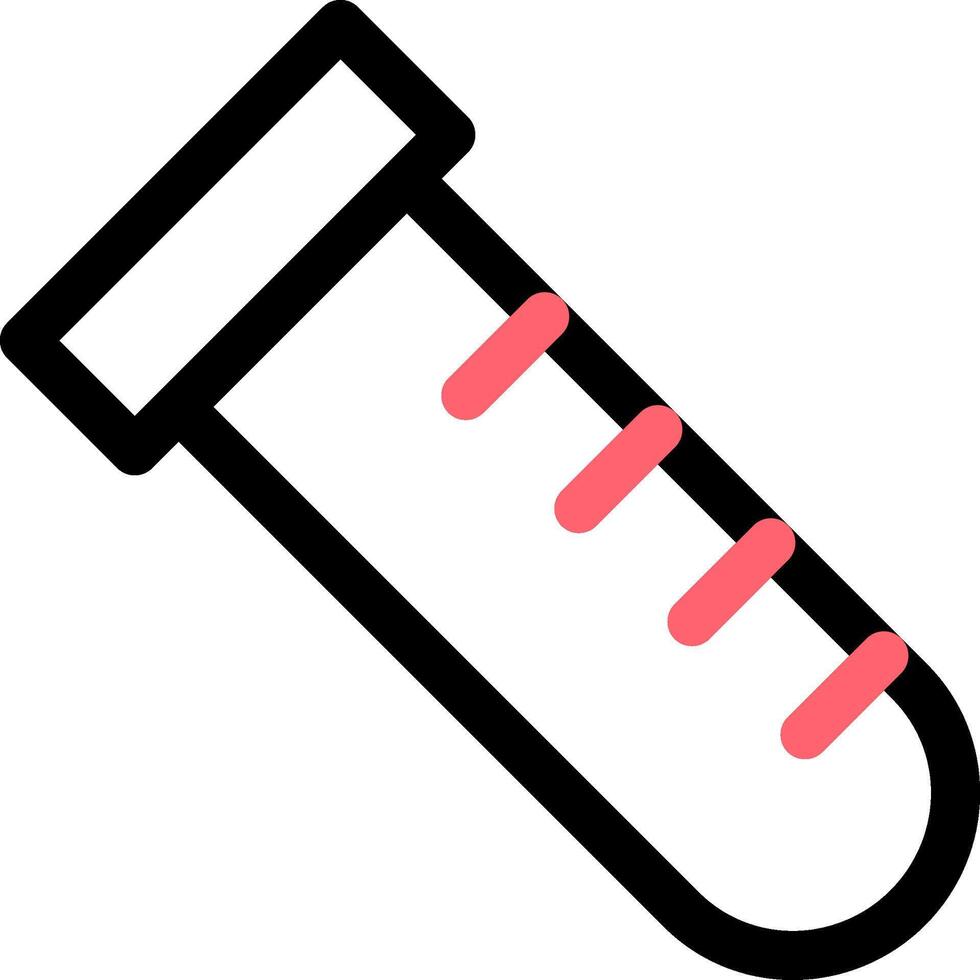 bloed test creatief icoon ontwerp vector
