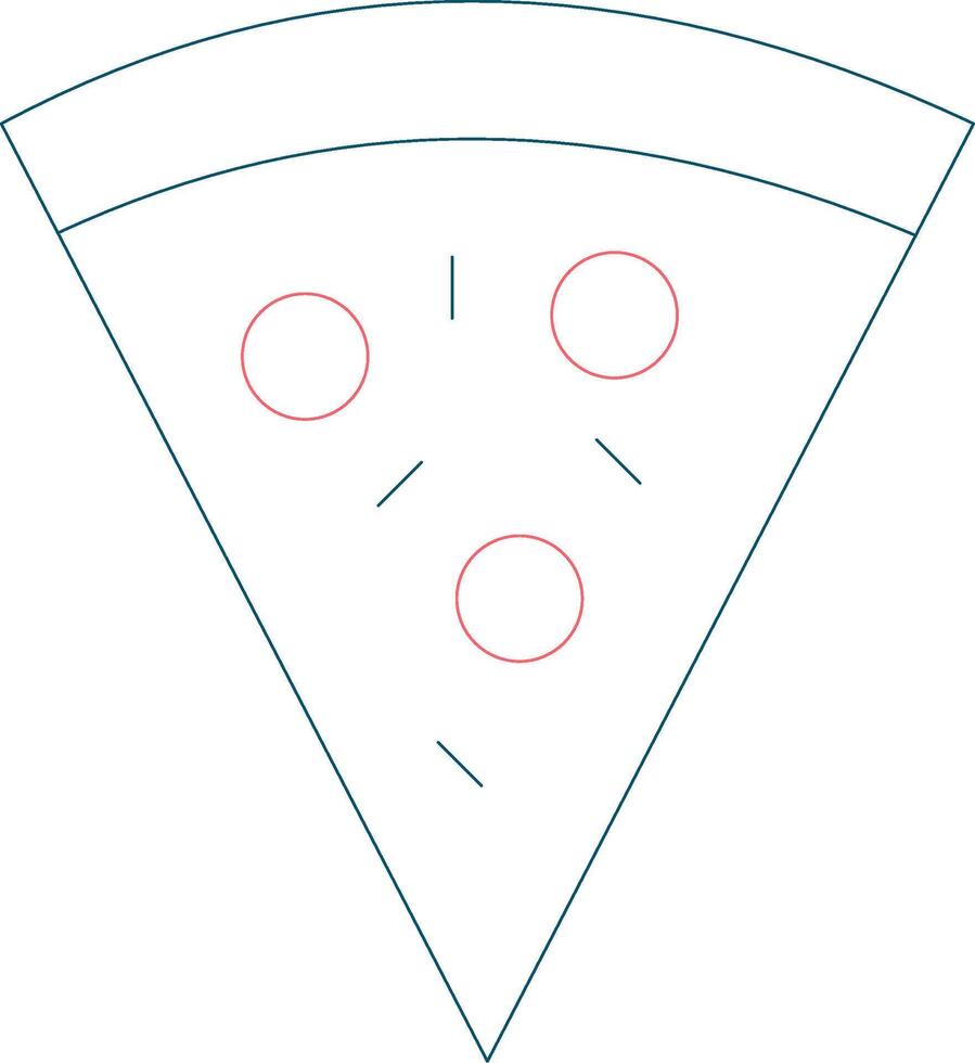 pizza creatief icoon ontwerp vector