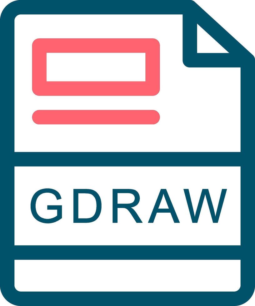 gdraw creatief icoon ontwerp vector