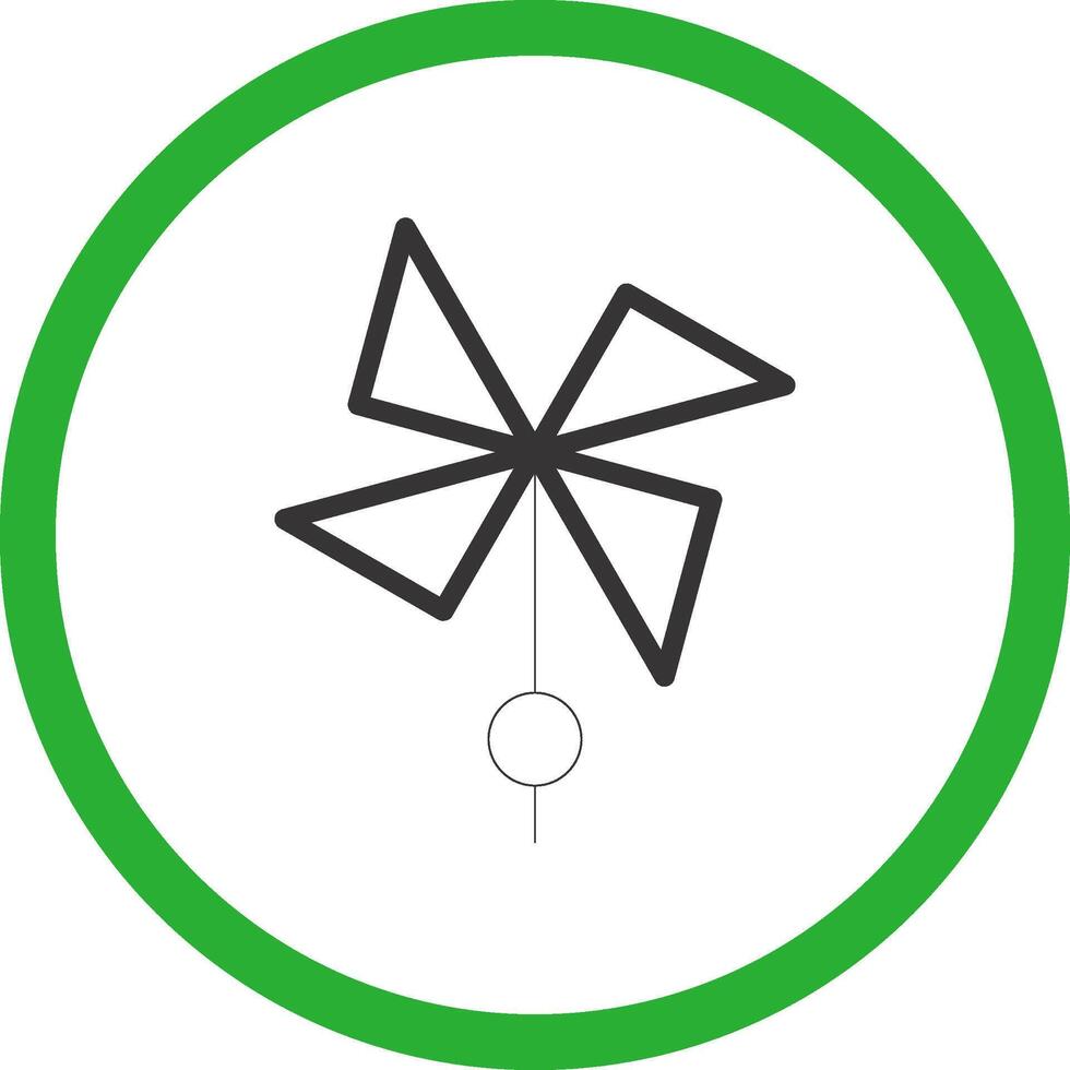 pinwheel creatief icoon ontwerp vector