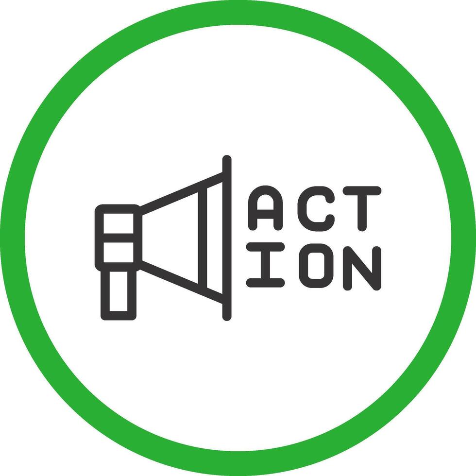 telefoontje naar actie creatief icoon ontwerp vector