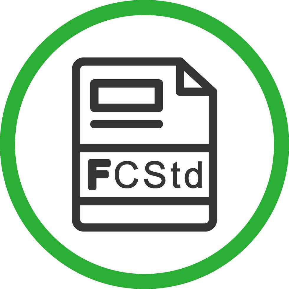 fcstd creatief icoon ontwerp vector