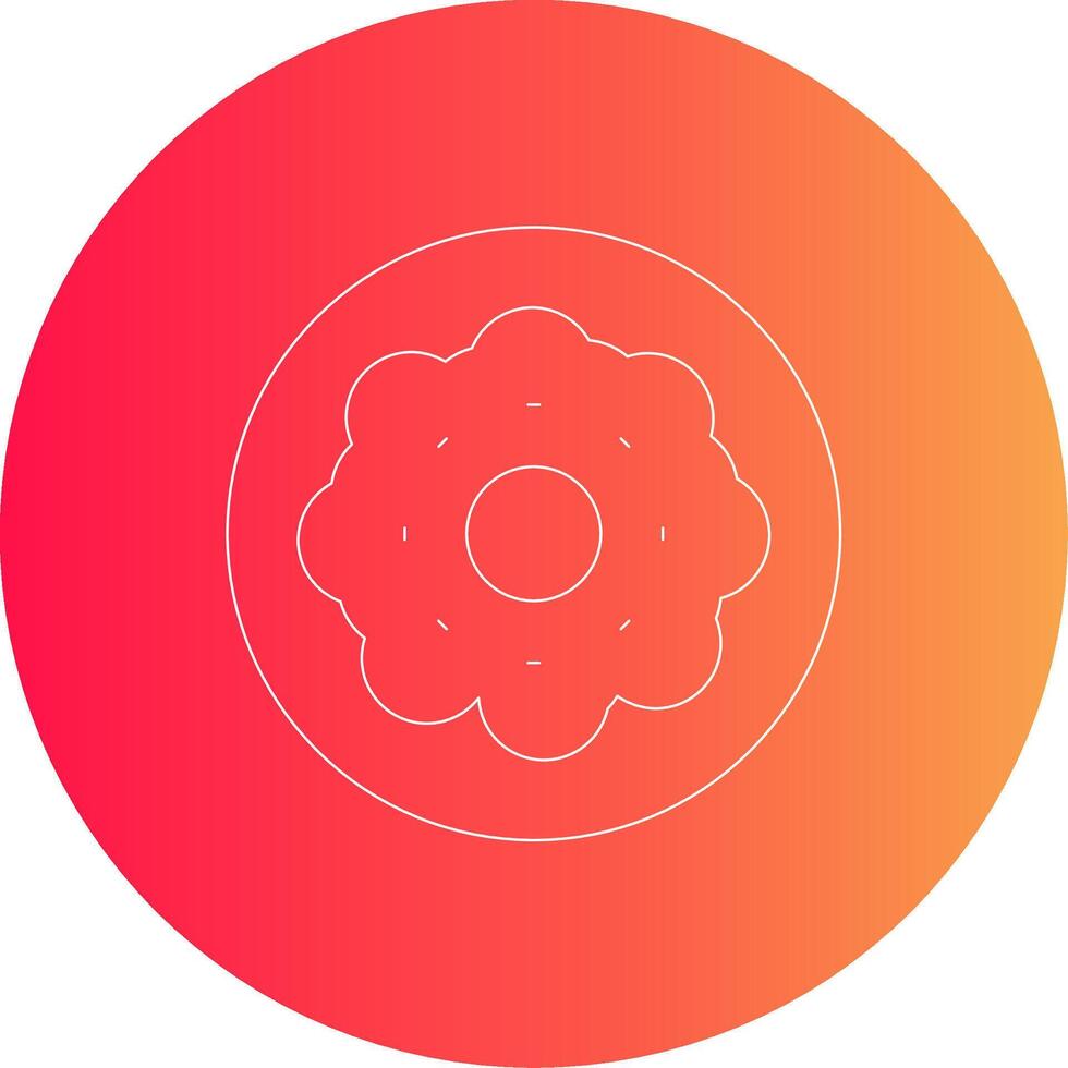 donut creatief icoon ontwerp vector