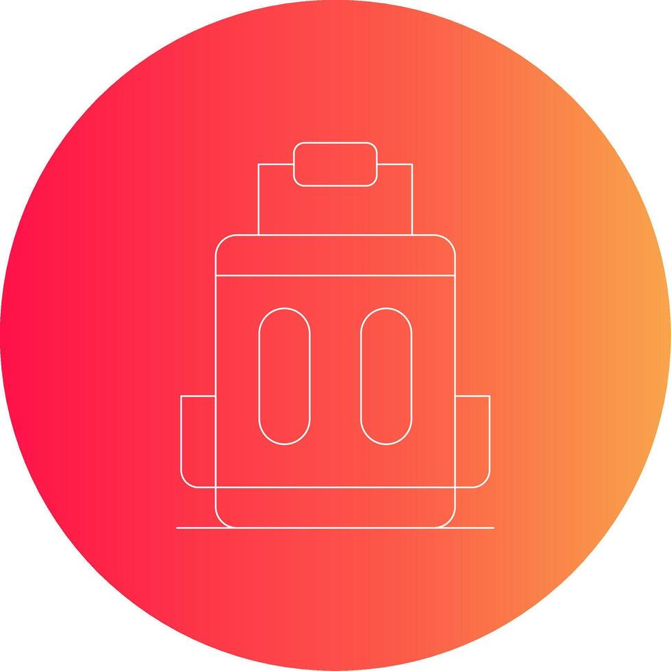 reizen bagage creatief icoon ontwerp vector