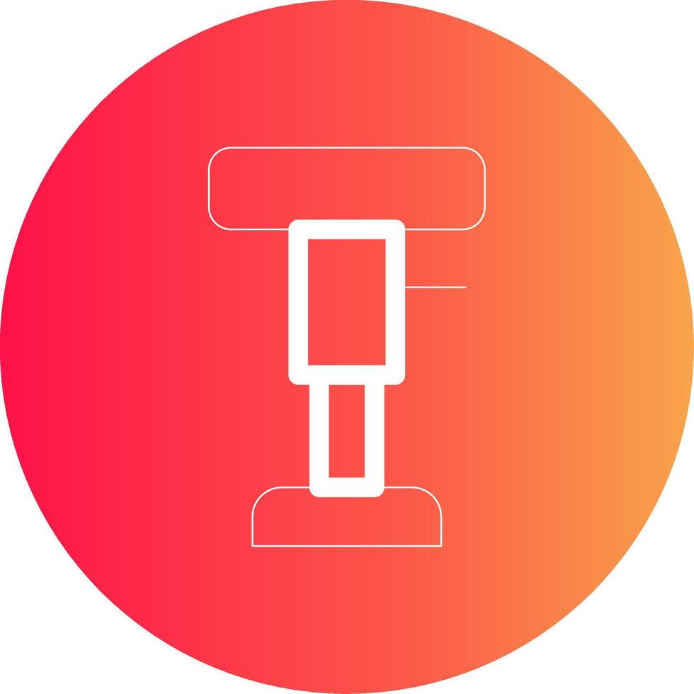 bar stoel creatief icoon ontwerp vector