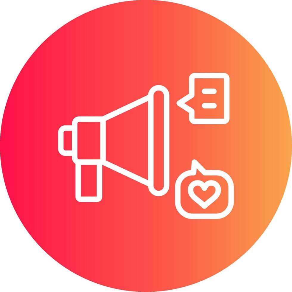 campagne creatief icoon ontwerp vector