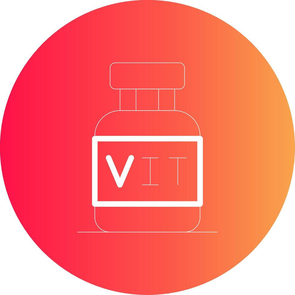 vitamines creatief icoon ontwerp vector