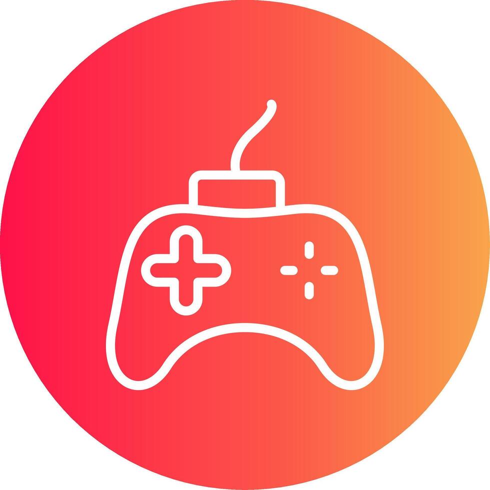 spel controleur creatief icoon ontwerp vector