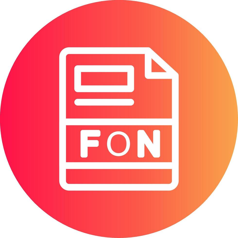 fon creatief icoon ontwerp vector