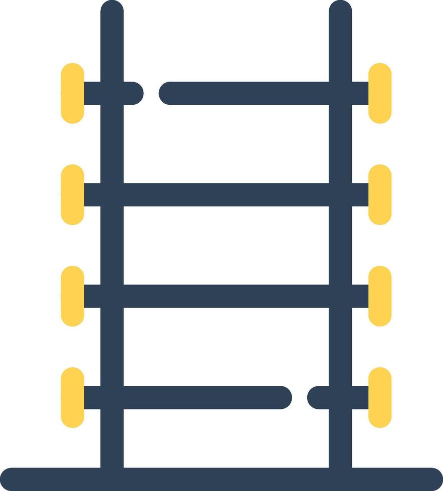 ladder creatief icoon ontwerp vector