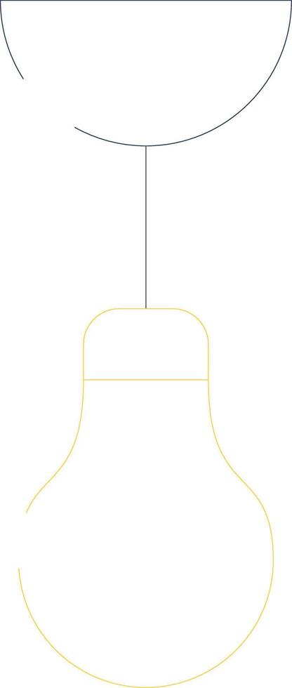 plafond lamp creatief icoon ontwerp vector