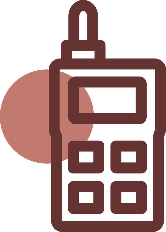 walkie talkie creatief icoon ontwerp vector