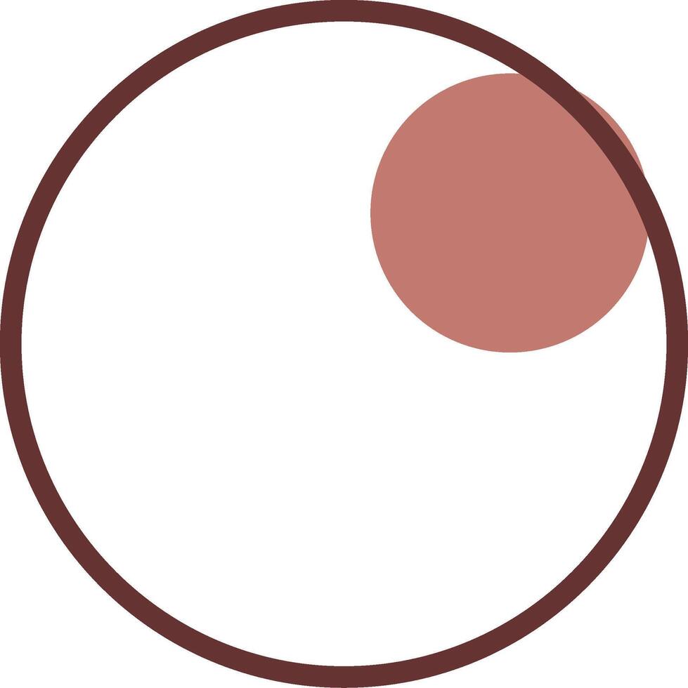 cirkel creatief icoon ontwerp vector