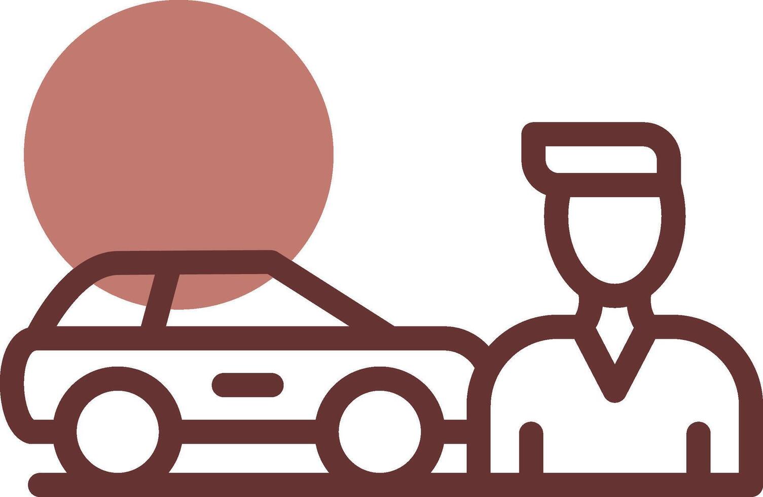 gebruikt auto handel creatief icoon ontwerp vector
