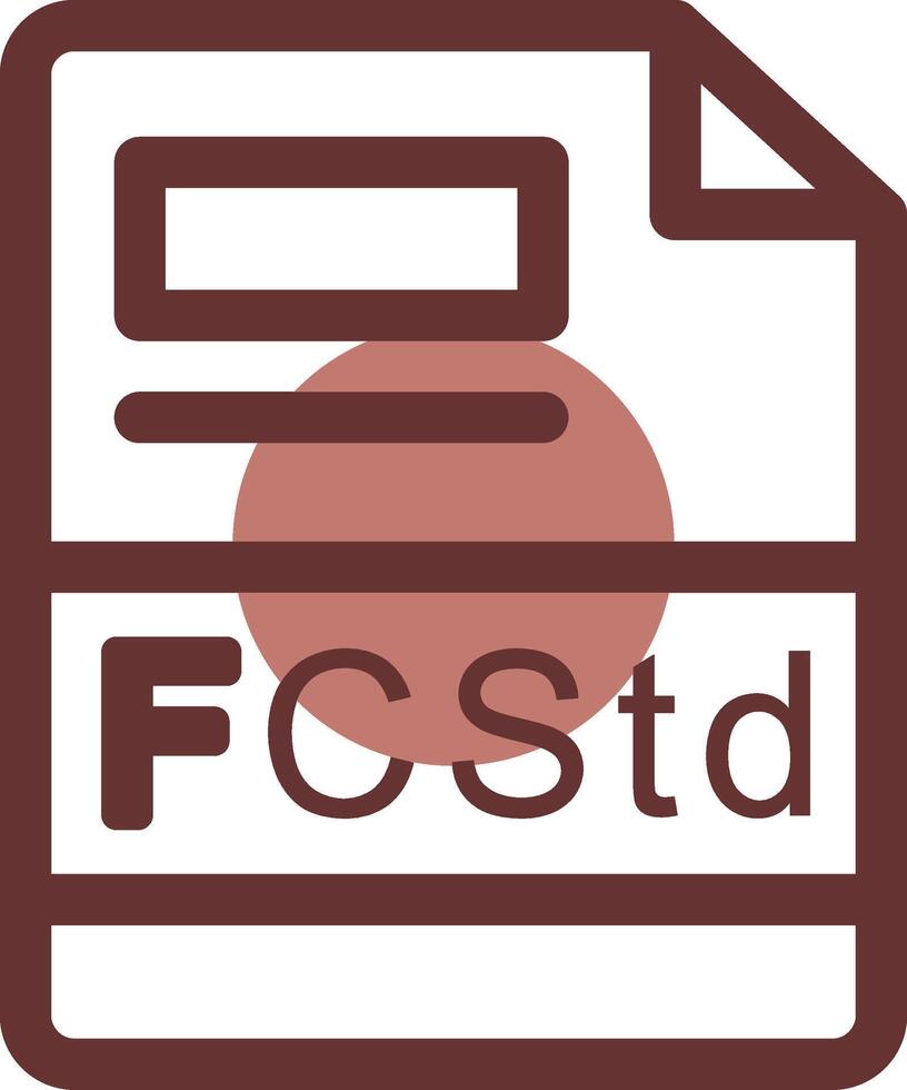 fcstd creatief icoon ontwerp vector