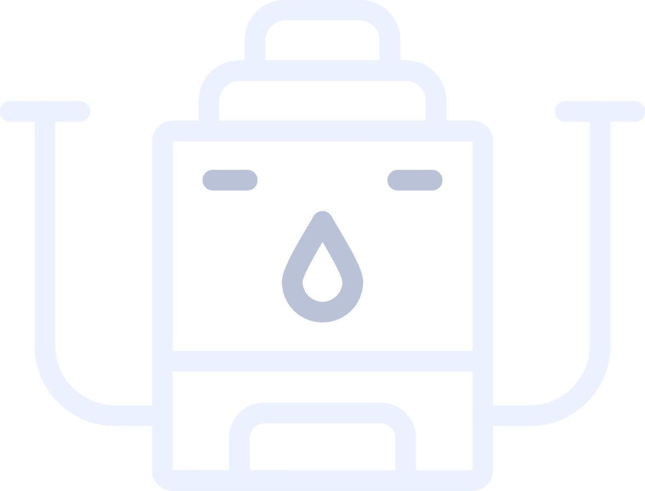 water boiler creatief icoon ontwerp vector