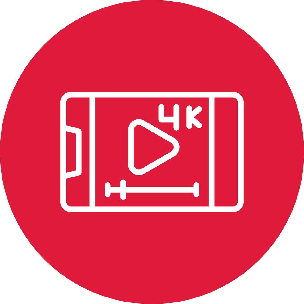 video streaming creatief icoon ontwerp vector