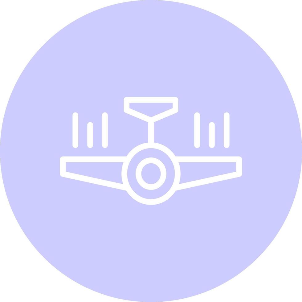 vliegtuig creatief icoon ontwerp vector