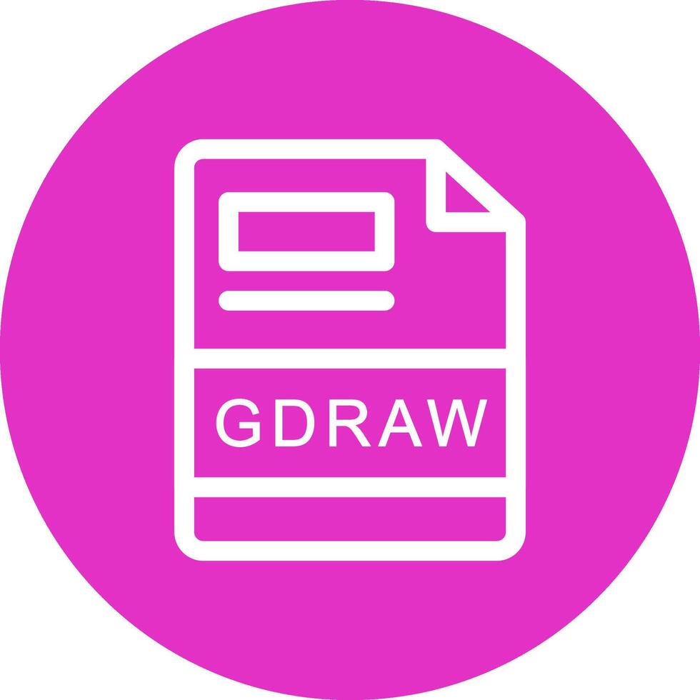 gdraw creatief icoon ontwerp vector